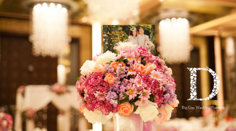 温馨浪漫大宴会厅主题婚礼